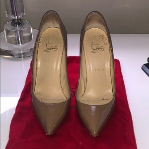 Christian Louboutin Pigalle Follies 100mm Tan